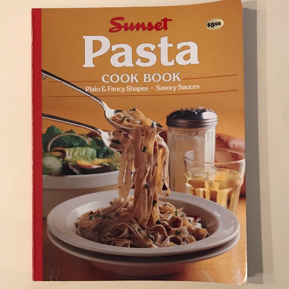 VINTAGE Sunset Pasta Cook Book